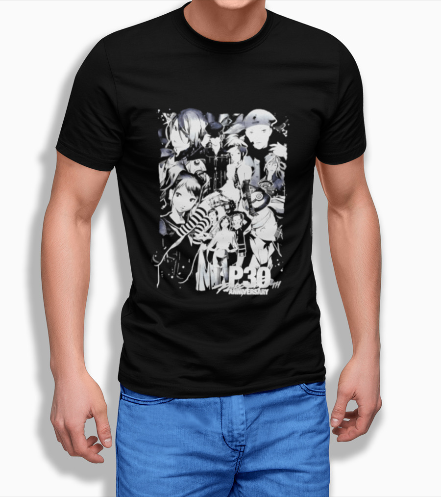 Persona 3 25th Anniversary Anime Characters Celebration T-Shirt