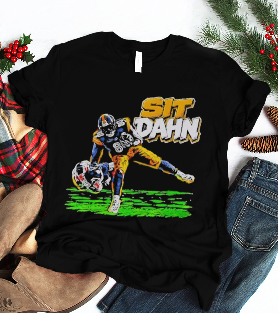 Sit Dahn Pittsburgh Steelers George Pickens 14 Football T-Shirt