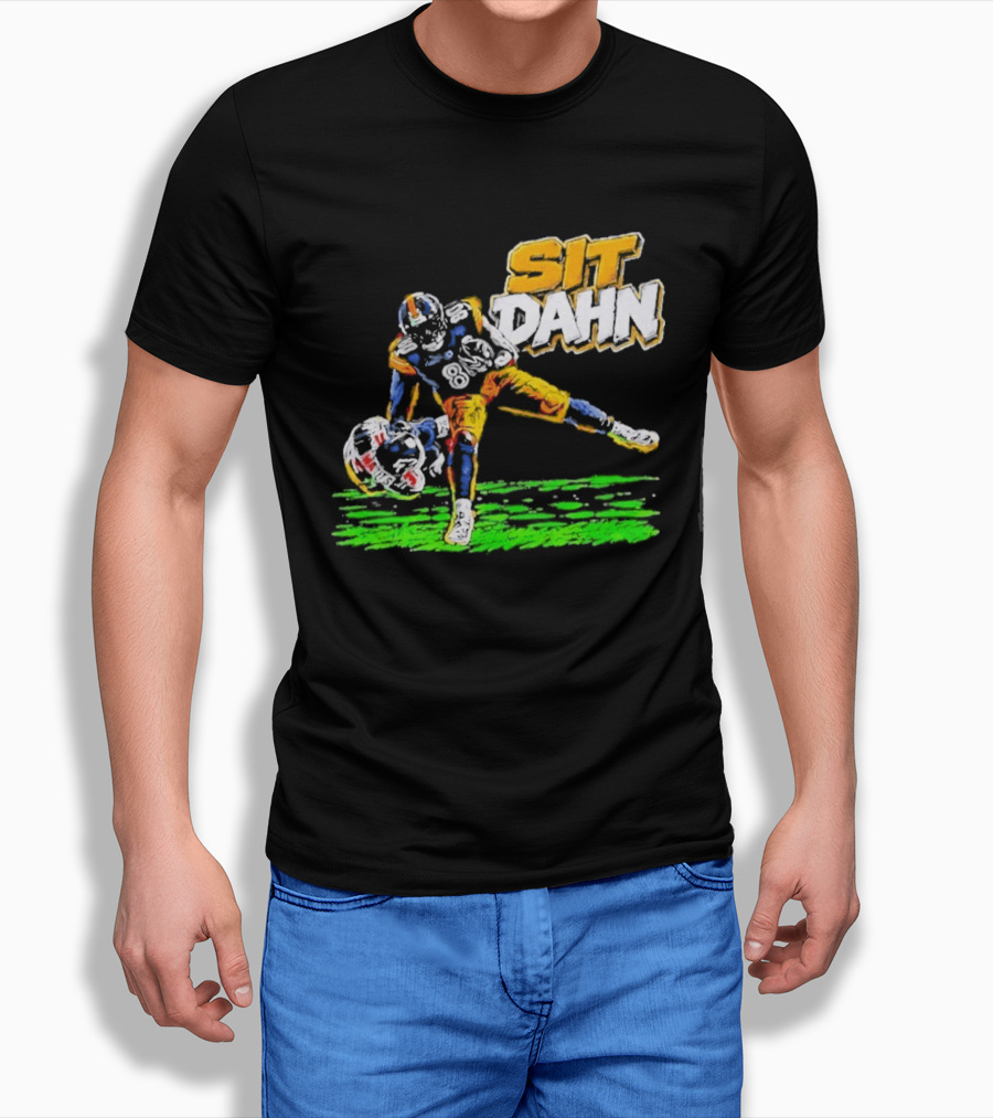 Sit Dahn Pittsburgh Steelers George Pickens 14 Football T-Shirt