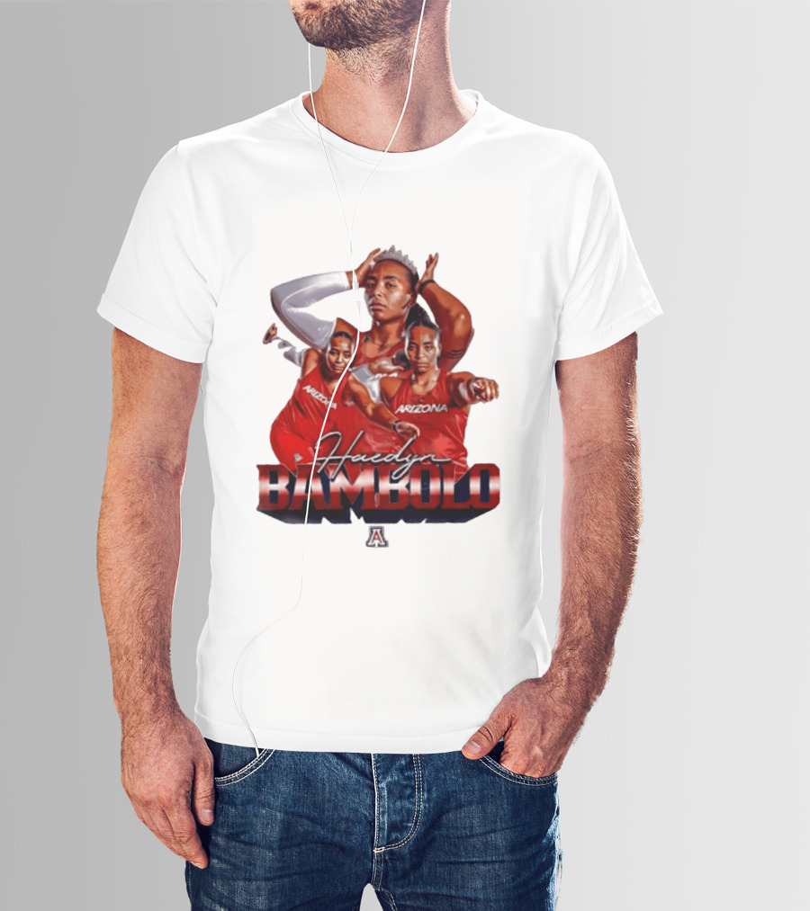 Haedyn Bambolo Arizona Wildcats Track And Field NCAA Athlete T-Shirt
