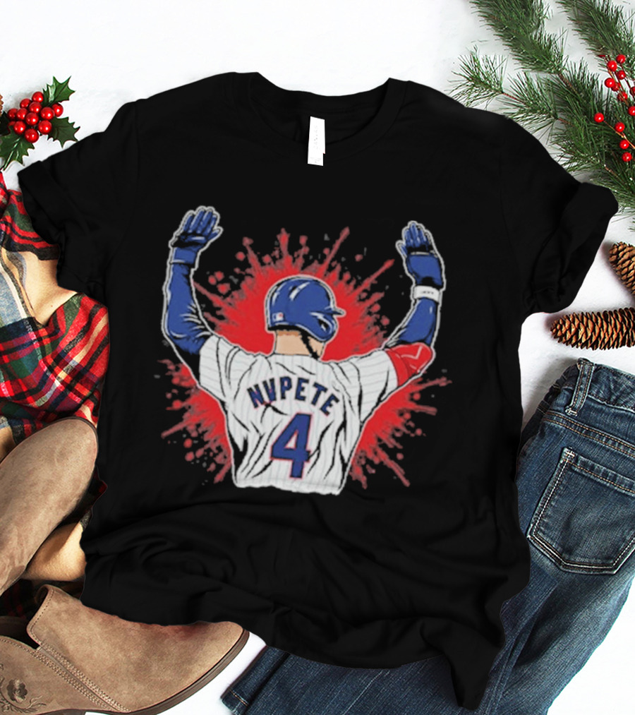 Chicago Cubs MVPETE 4 Pete Crow Armstrong Baseball Player Celebration T-Shirt