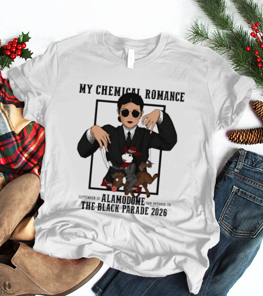 My Chemical Romance The Black Parade Alamodome 2026 September Texas T-Shirt