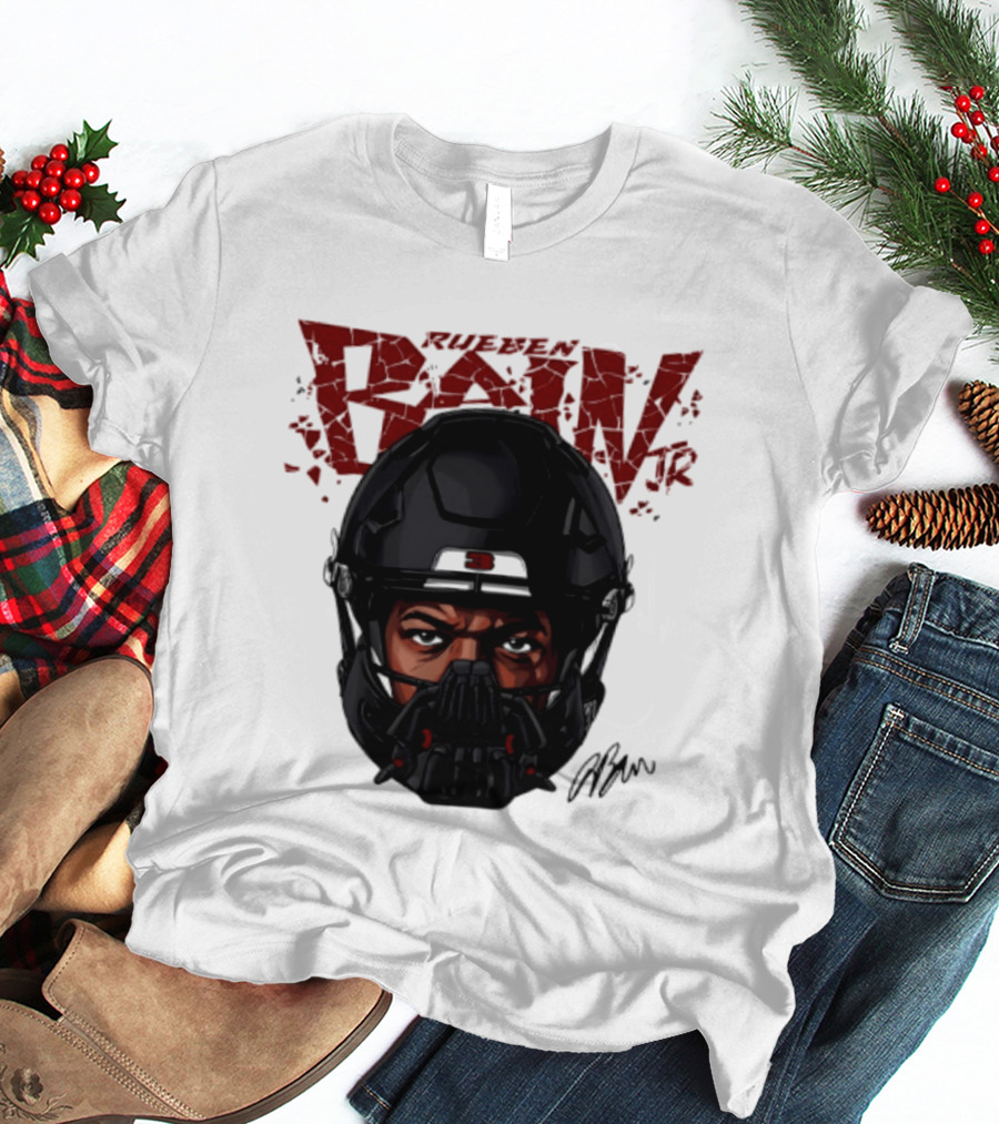 Rueben Bain Jr. Big Head Mask Tampa Bay Buccaneers T-Shirt