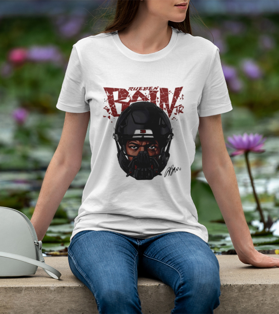 Rueben Bain Jr. Big Head Mask Tampa Bay Buccaneers T-Shirt