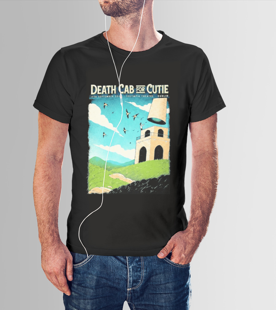 Death Cab For Cutie Olympia Theatre Dublin 17th September 2026 T-Shirt