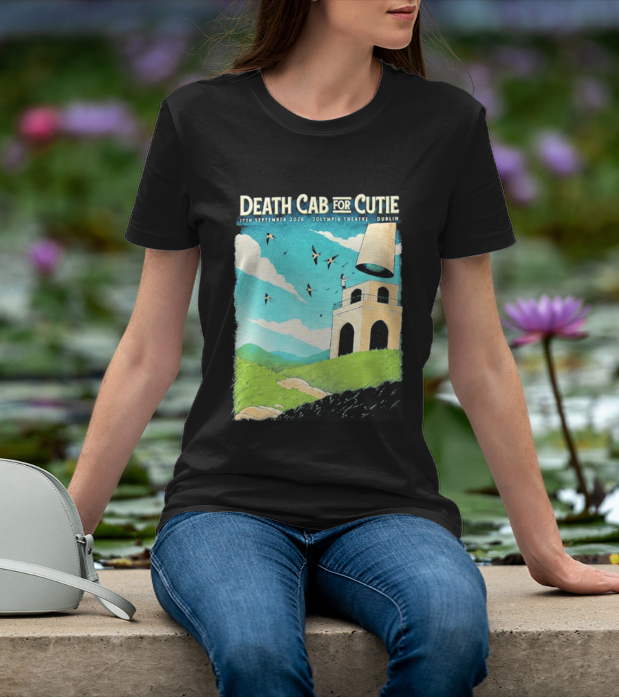 Death Cab For Cutie Olympia Theatre Dublin 17th September 2026 T-Shirt