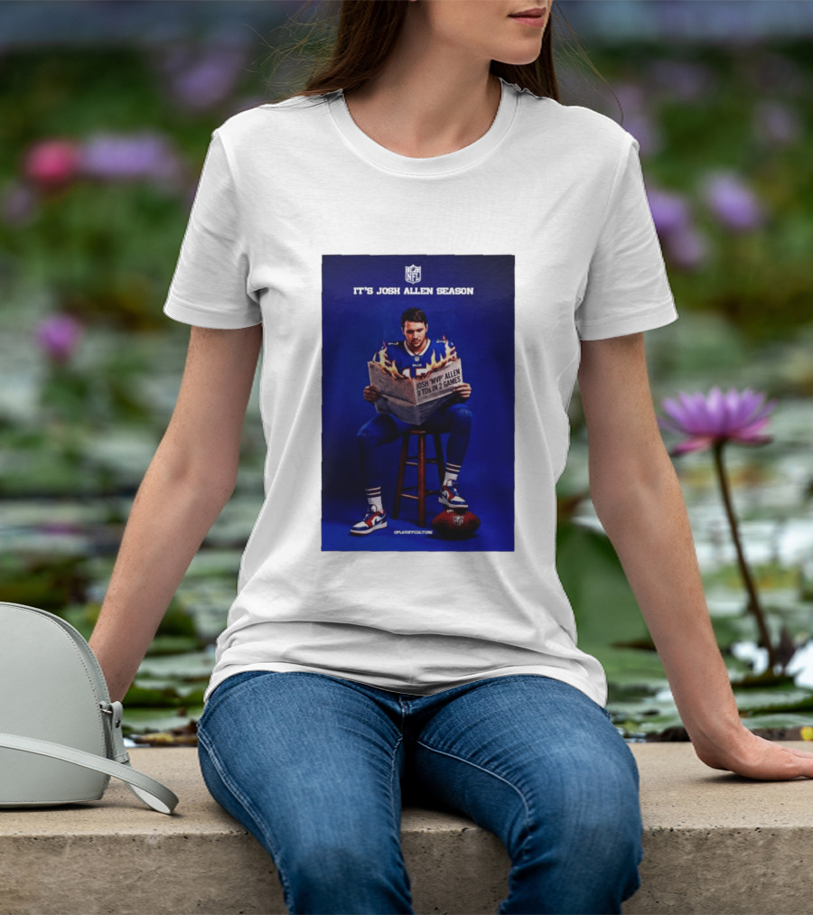 Josh Allen Season Buffalo Bills MVP 9 TDs NFL Football T-Shirt