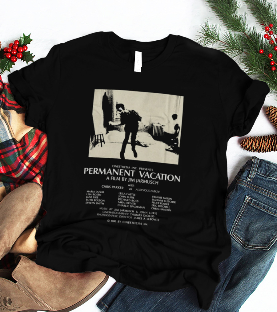 BTS Suga Min Yoongi Chris Parker Jim Jarmusch Permanent Vacation Film T-Shirt