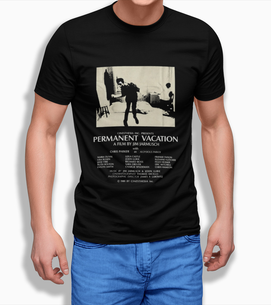 BTS Suga Min Yoongi Chris Parker Jim Jarmusch Permanent Vacation Film T-Shirt