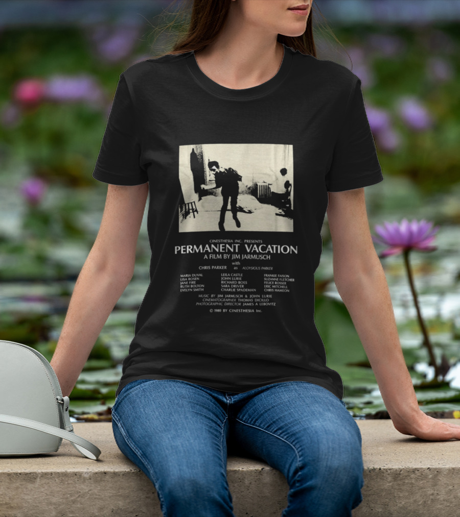 BTS Suga Min Yoongi Chris Parker Jim Jarmusch Permanent Vacation Film T-Shirt