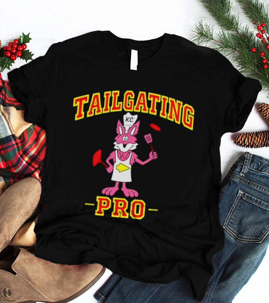 Kansas City Chiefs Tailgating Pro Cartoon Chef Fox T-Shirt