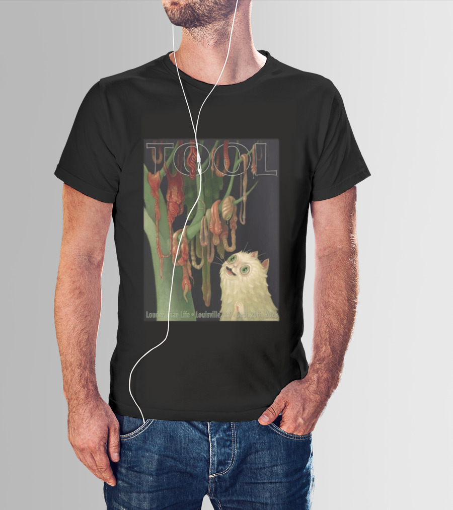 TOOL Louder Than Life Louisville KY Sept 20 2026 Cat T-Shirt