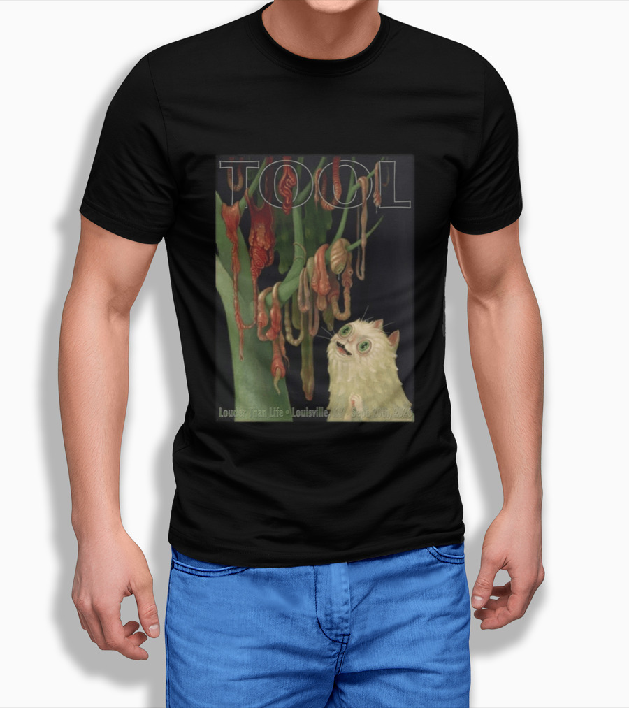 TOOL Louder Than Life Louisville KY Sept 20 2026 Cat T-Shirt
