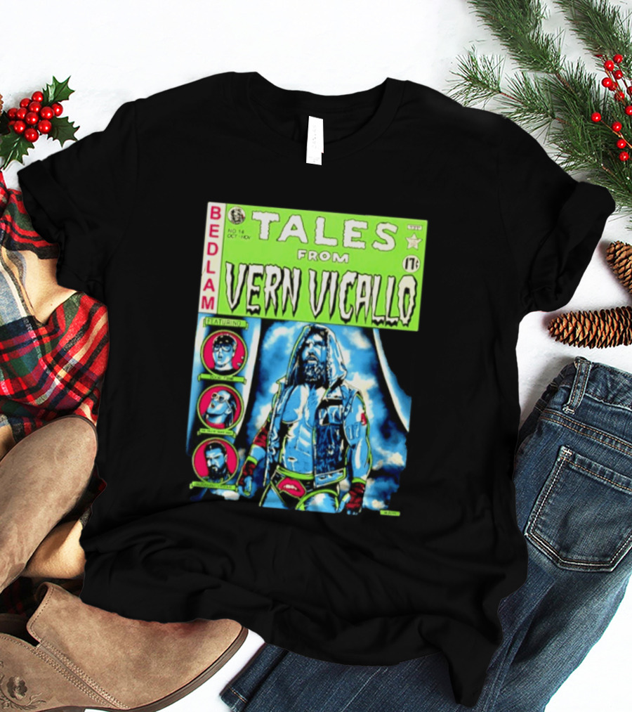 Tales From Vern Vicallo Featuring Bedlam Comic No 14 T-Shirt