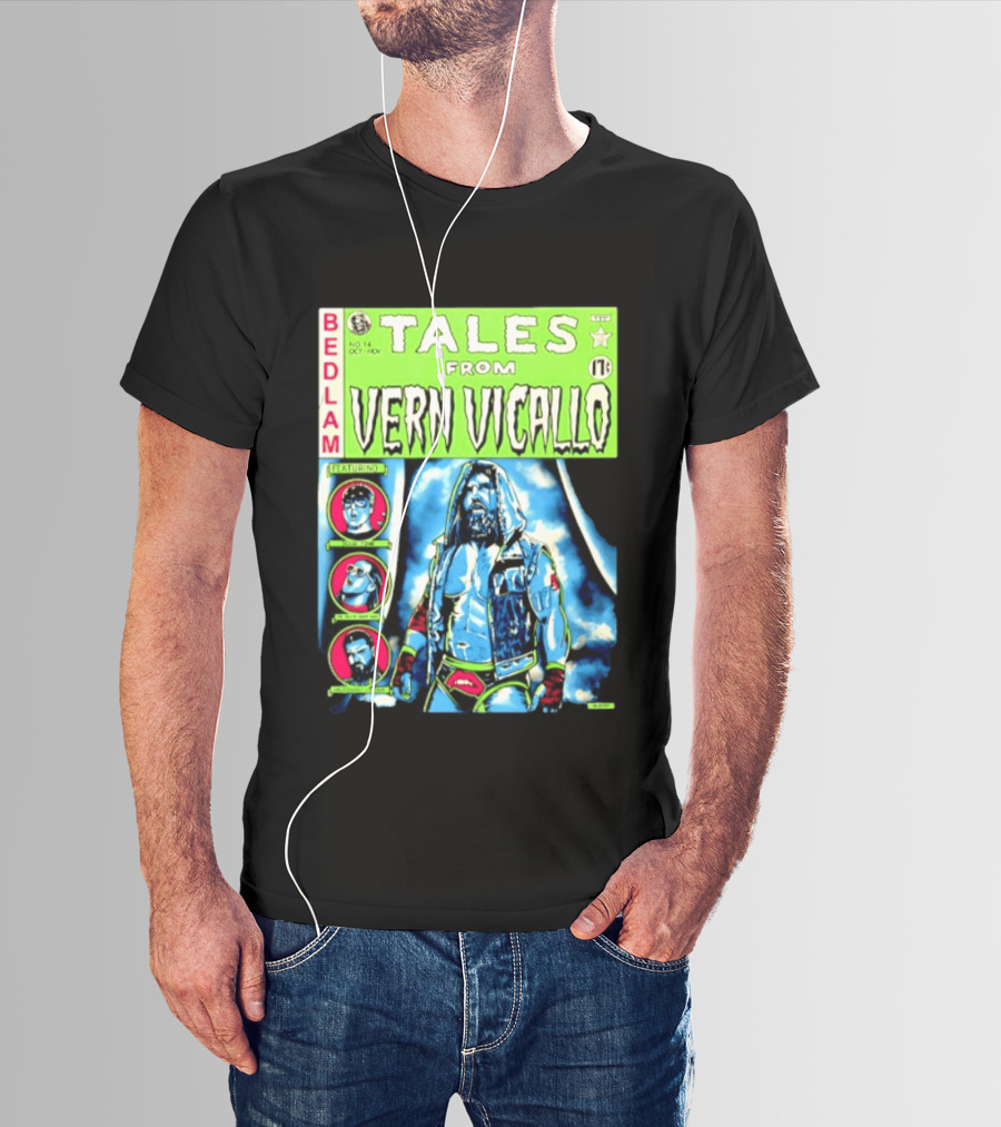 Tales From Vern Vicallo Featuring Bedlam Comic No 14 T-Shirt