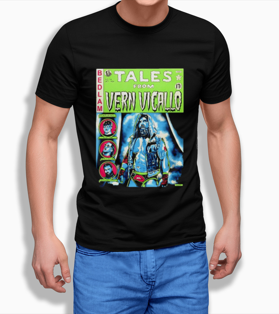 Tales From Vern Vicallo Featuring Bedlam Comic No 14 T-Shirt