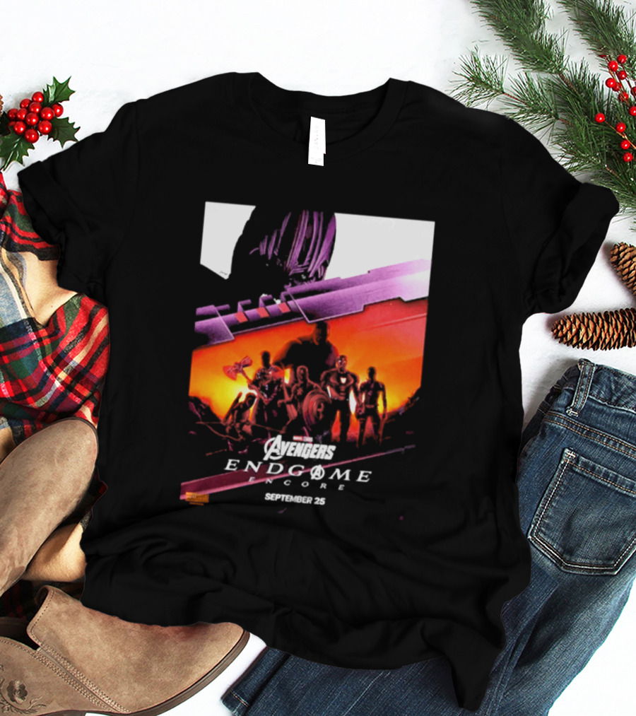 Avengers Endgame Encore Marvel Studios September 26 T-Shirt