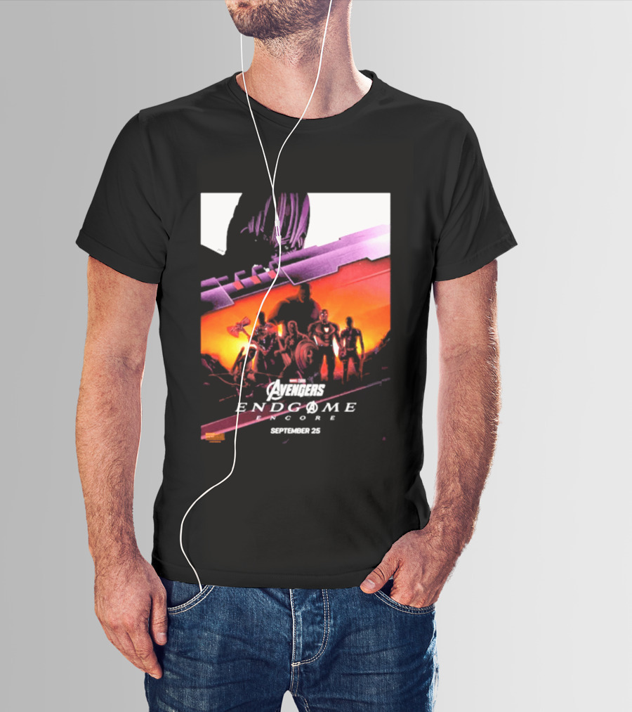 Avengers Endgame Encore Marvel Studios September 26 T-Shirt