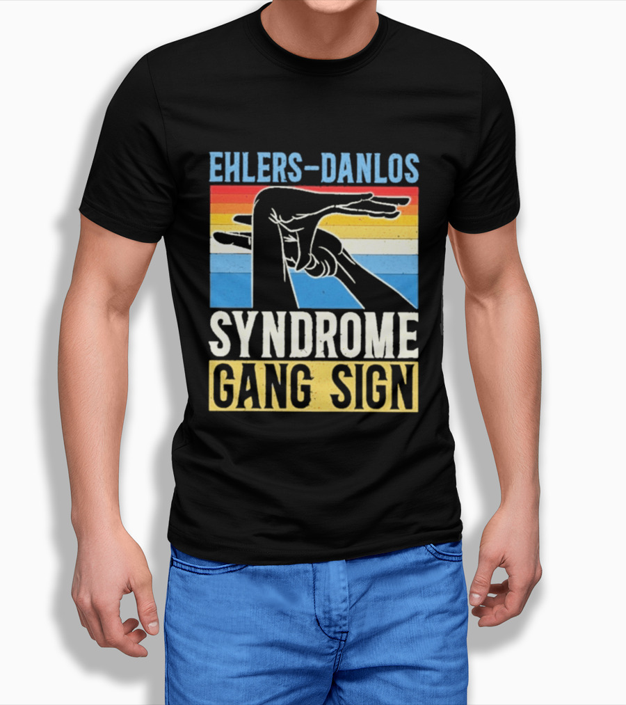Ehlers Danlos Syndrome Gang Sign T-Shirt