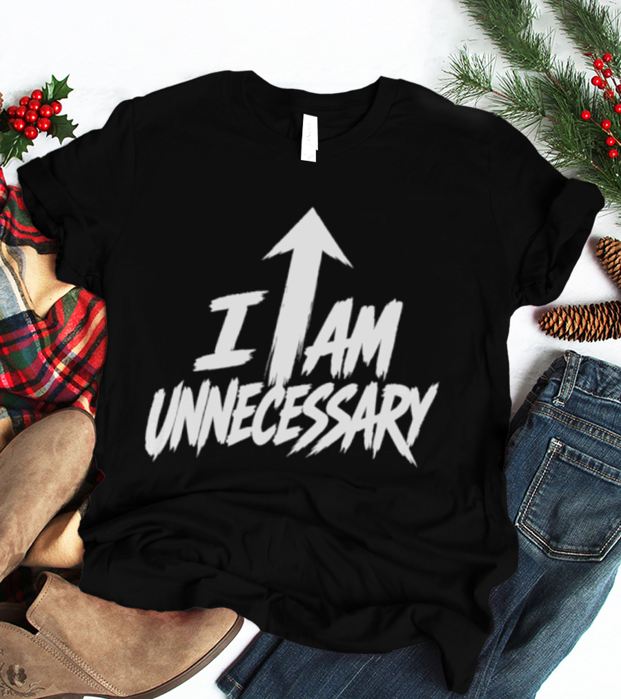 Ethan Iglesias I Am Unnecessary Arrow T-Shirt