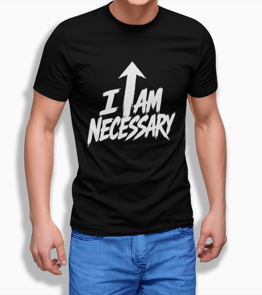 Ethan Iglesias Nece I Am Necessary Arrow T-Shirt