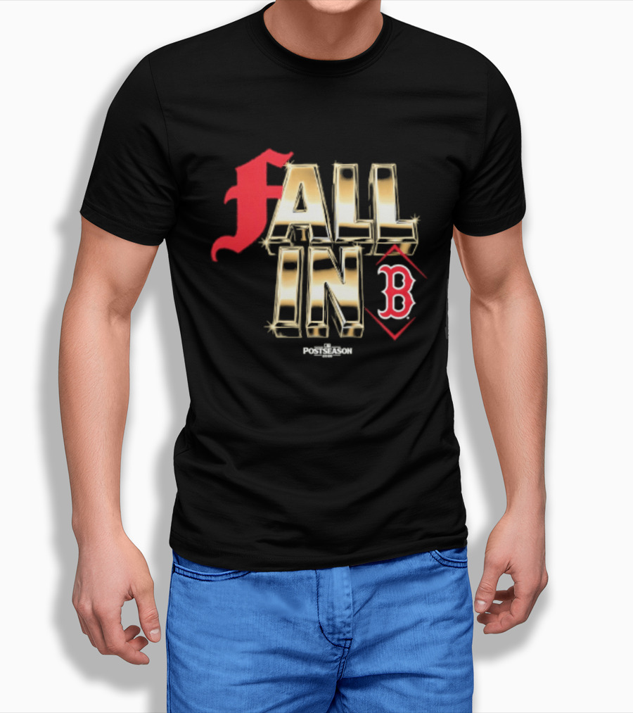 Boston Red Sox Fall In 2026 MLB Postseason Legend T-Shirt
