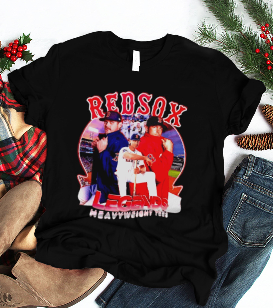Boston Red Sox Legends Heavyweight Hits Abreu And Duran T-Shirt