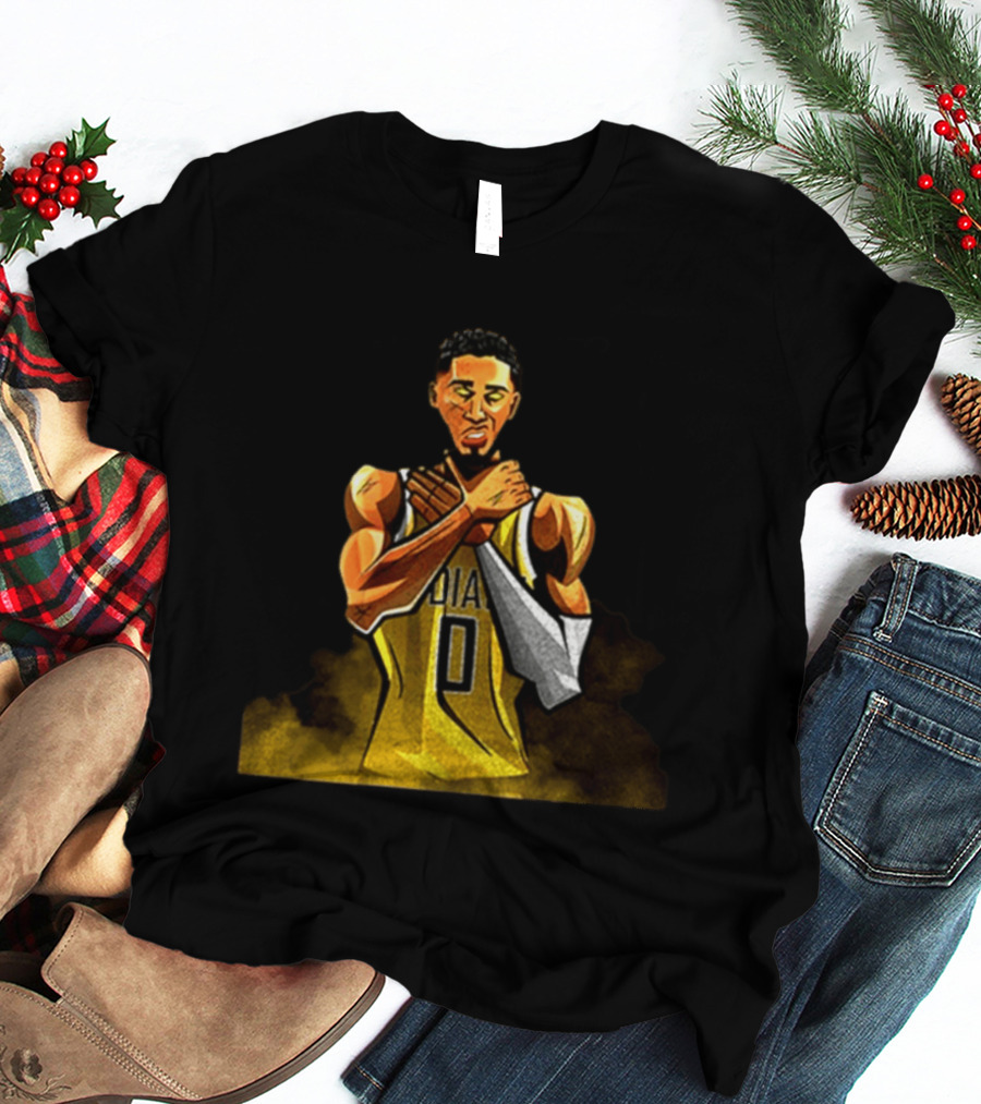 Choke 2.0 Indiana Pacers Reggie Miller Tyrese Haliburton T-Shirt
