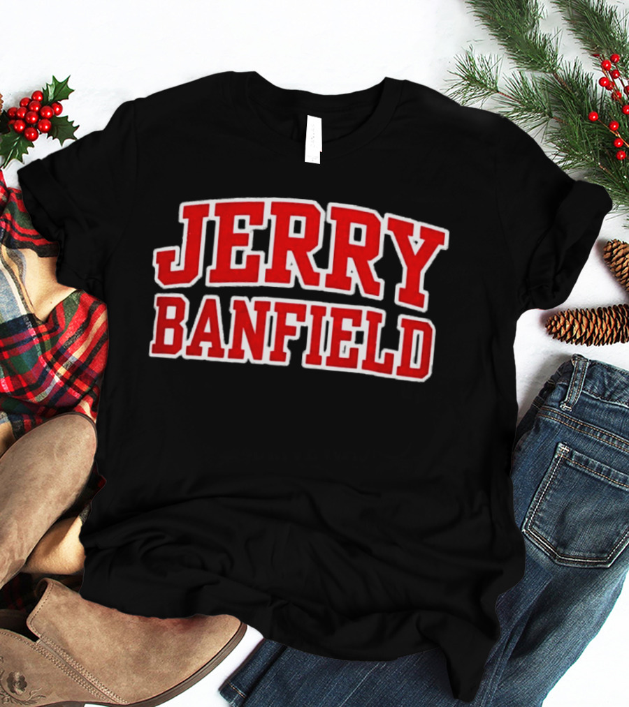 I Met The Queen Wearing This Jerry Banfield T-Shirt