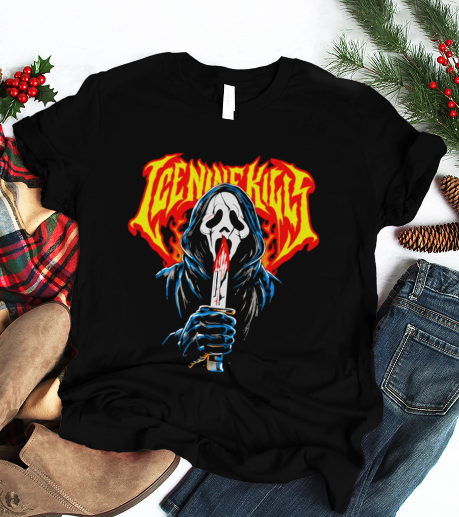 Louder Than Life 2026 Louisville Kentucky Ice Nine Kills Bloody Ghost Mask Knife T-Shirt