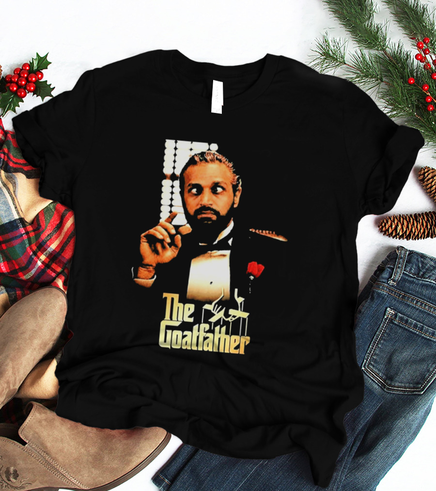 Kash Patel The Goatfather Classic Movie Godfather T-Shirt