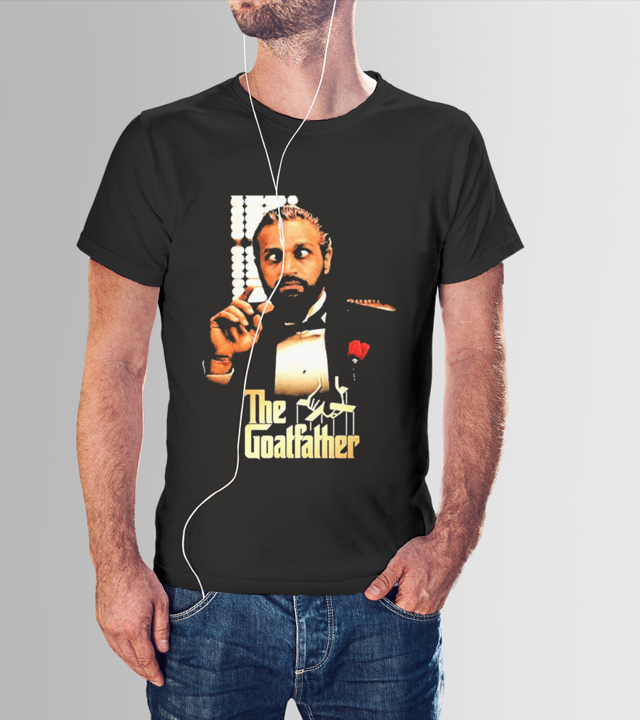 Kash Patel The Goatfather Classic Movie Godfather T-Shirt
