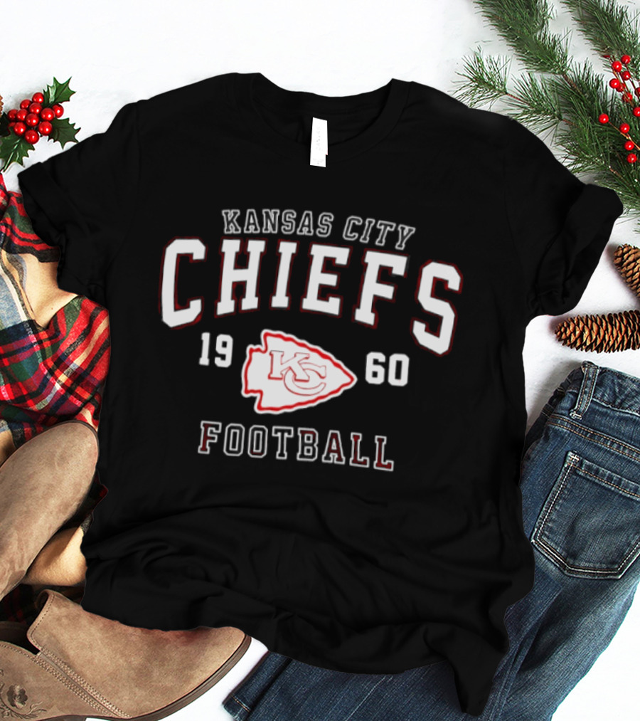 Kansas City Chiefs 1960 Football KC Logo Taylor T-Shirt