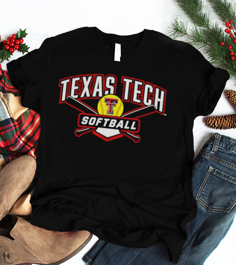 Texas Tech Red Raiders NCAA Softball 2026 College Sports T-Shirt