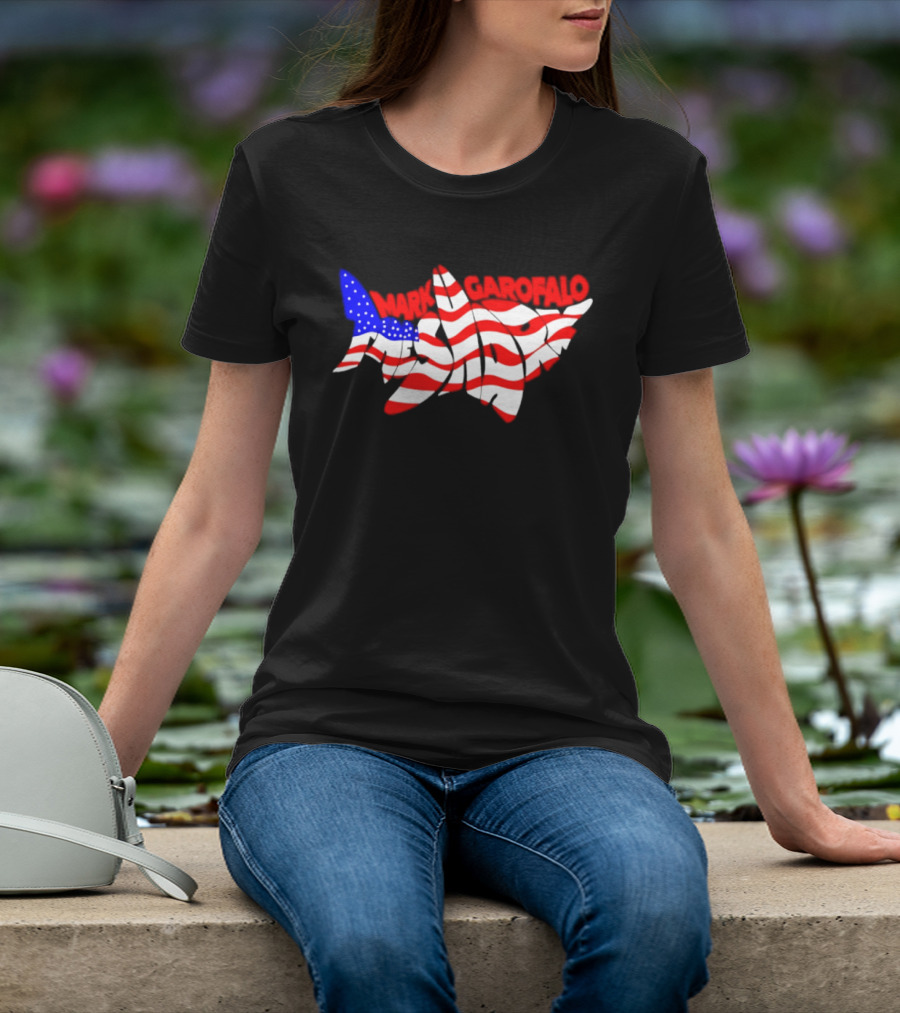 The American Muscle Shark USA Mark Garofalo Mark The Shark T-Shirt