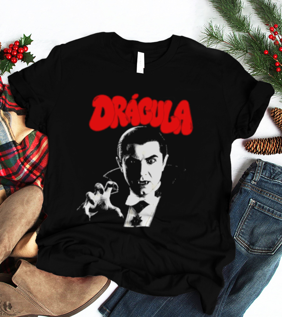 Tropical Death Dracula Bela Lugosi Vampire Horror T-Shirt