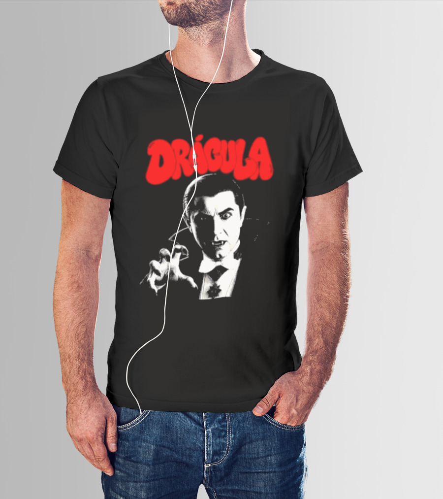 Tropical Death Dracula Bela Lugosi Vampire Horror T-Shirt