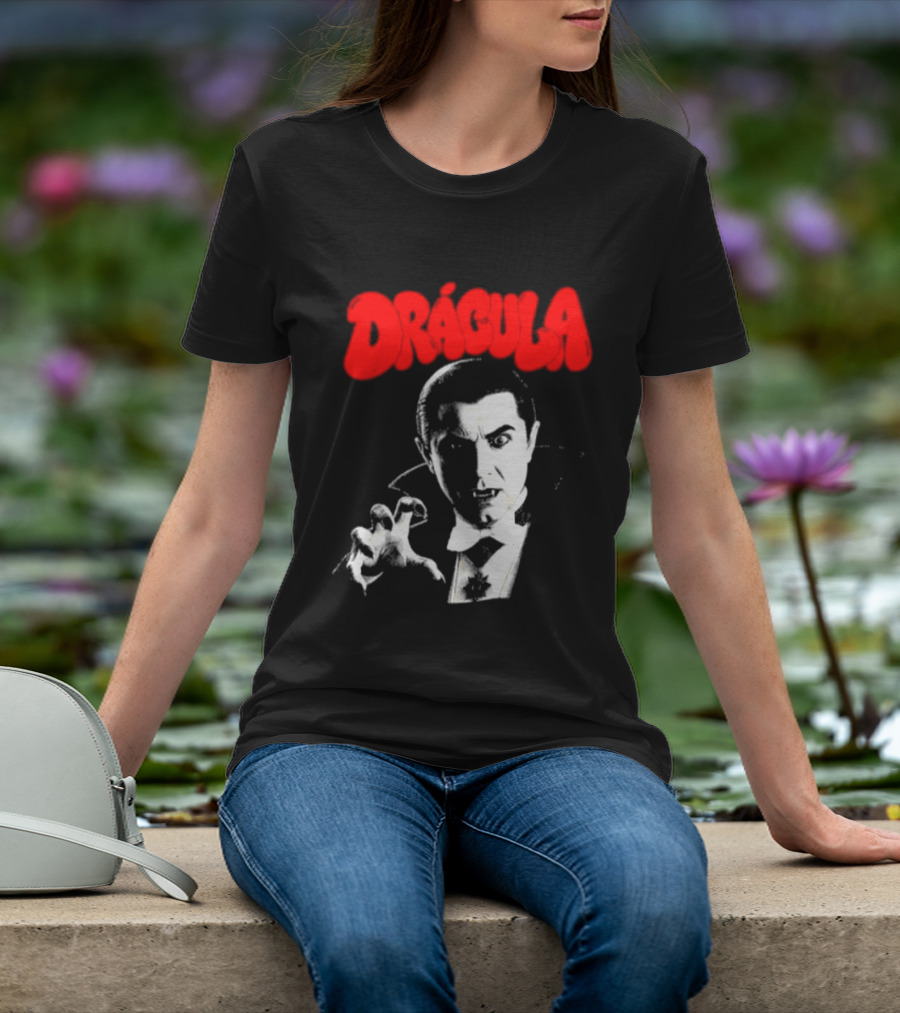 Tropical Death Dracula Bela Lugosi Vampire Horror T-Shirt