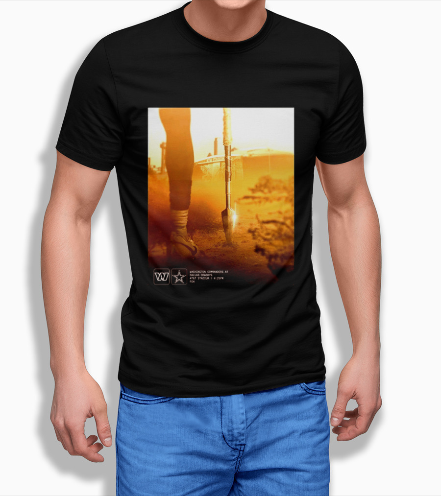 Washington Commanders At Dallas Cowboys AT&T Stadium September 21 2026 4:25 PM ET T-Shirt
