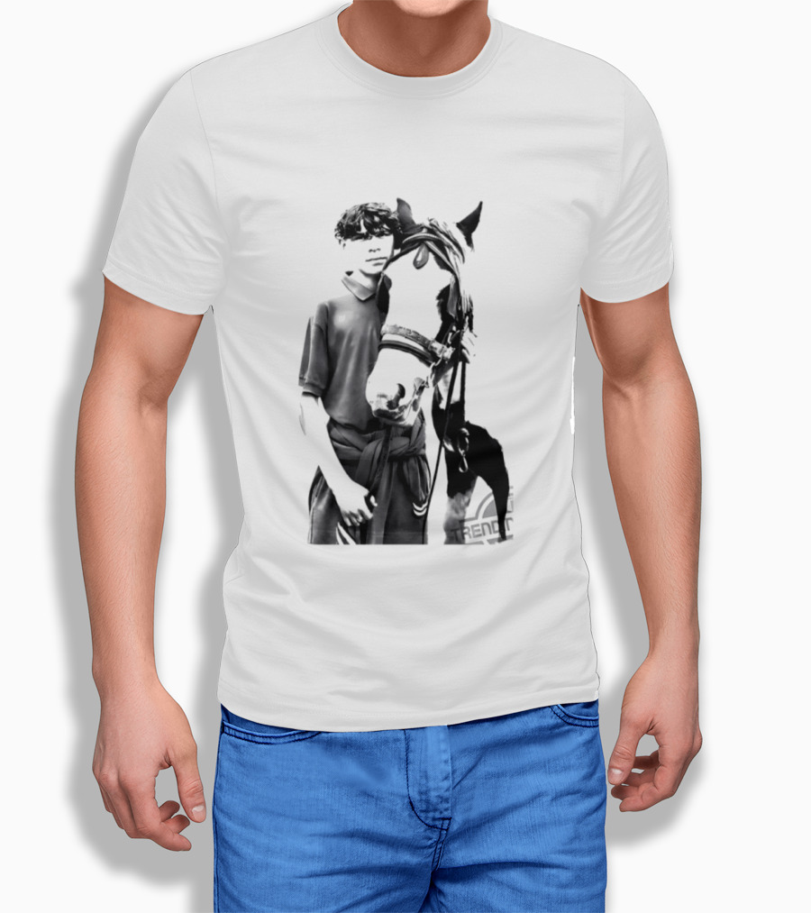 Aran Murphy Cillian Murphy Pony Kid Boy Horse T-Shirt