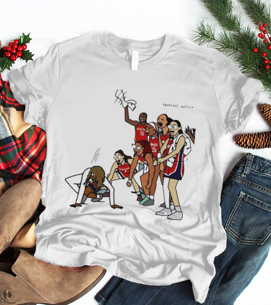 Basketball Team Washington Celebration Barking Noises T-Shirt