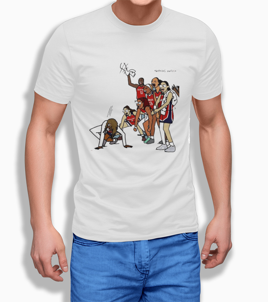 Basketball Team Washington Celebration Barking Noises T-Shirt