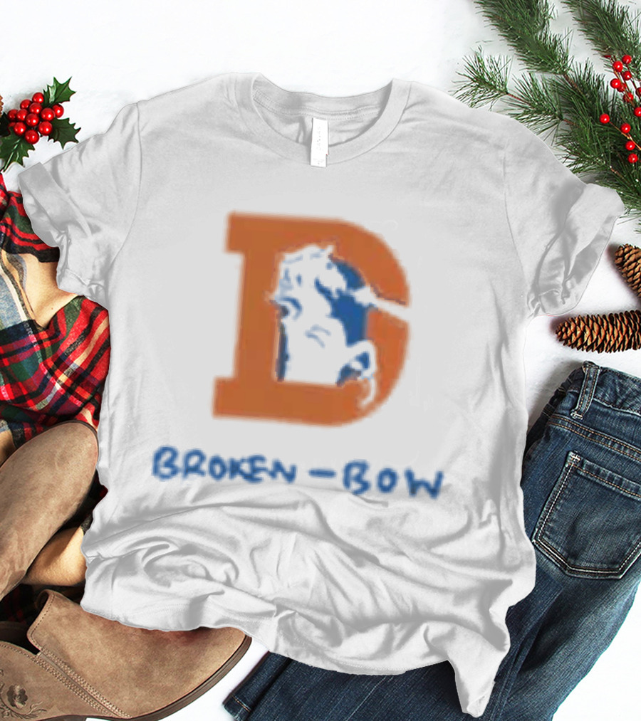 Broken Bow Broncos Thunderstruck Denver Collaboration T-Shirt