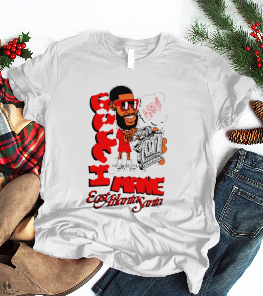 Gucci Mane Brr East Atlanta Santa Christmas T-Shirt