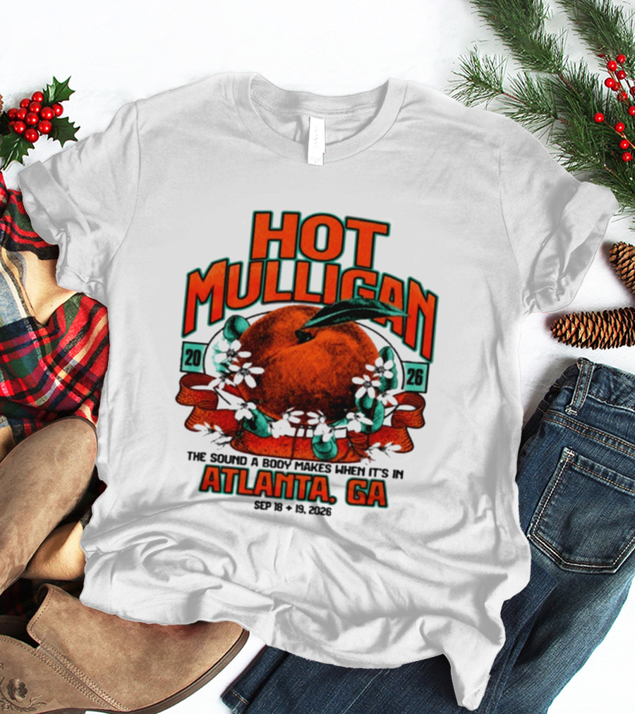 Hot Mulligan The Sound A Body Makes Atlanta GA 2026 T-Shirt