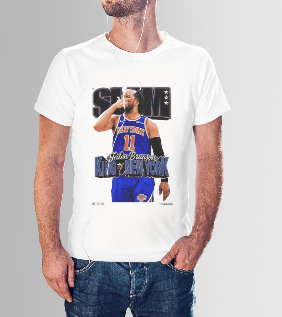 SLAM Magazine Jalen Brunson King Of New York Basketball 11 T-Shirt