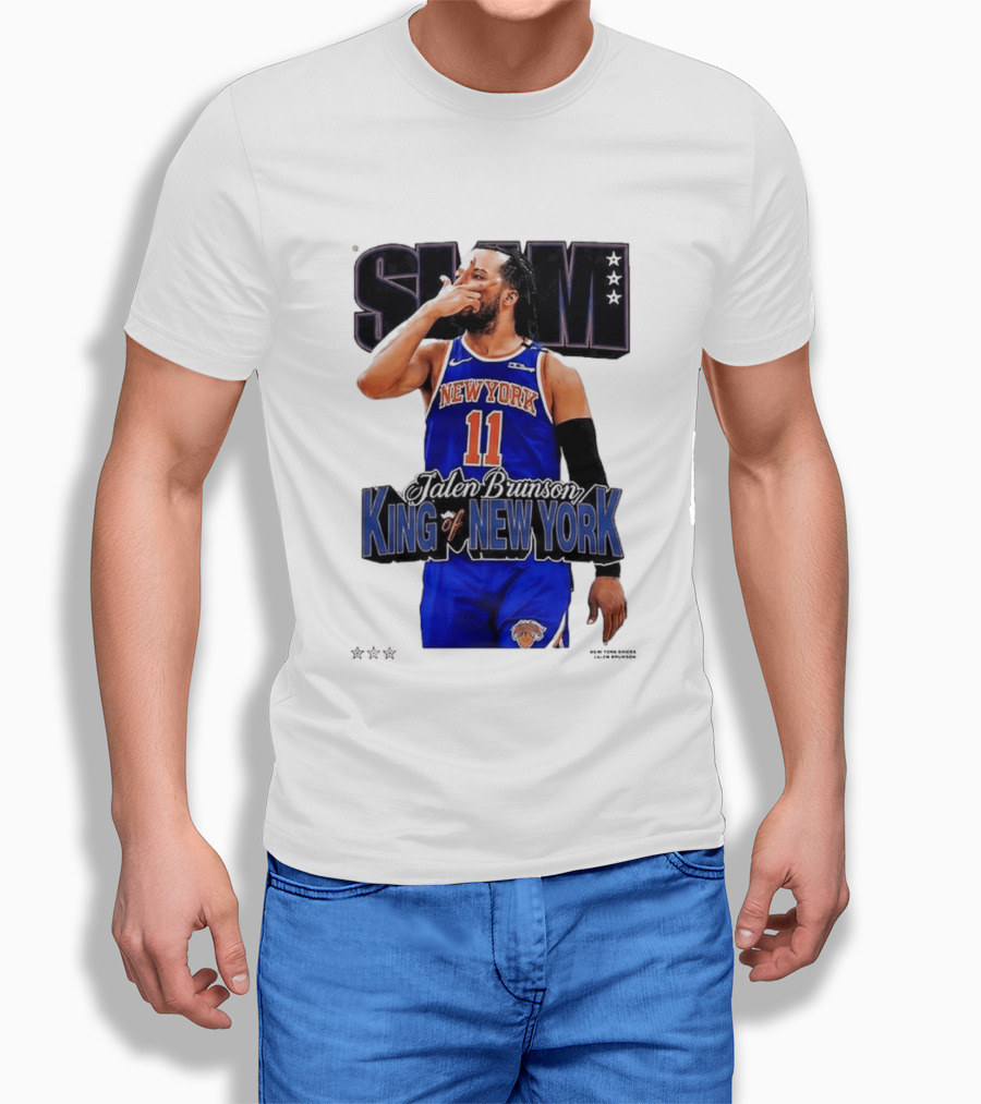 SLAM Magazine Jalen Brunson King Of New York Basketball 11 T-Shirt