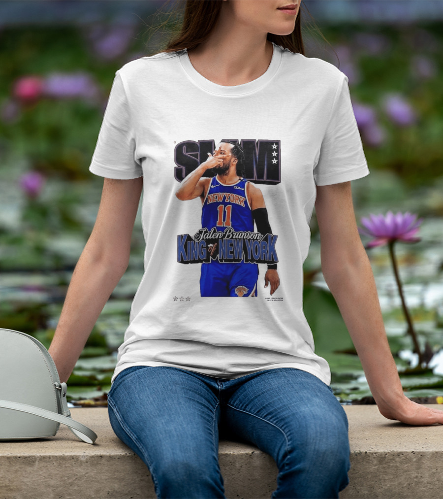 SLAM Magazine Jalen Brunson King Of New York Basketball 11 T-Shirt