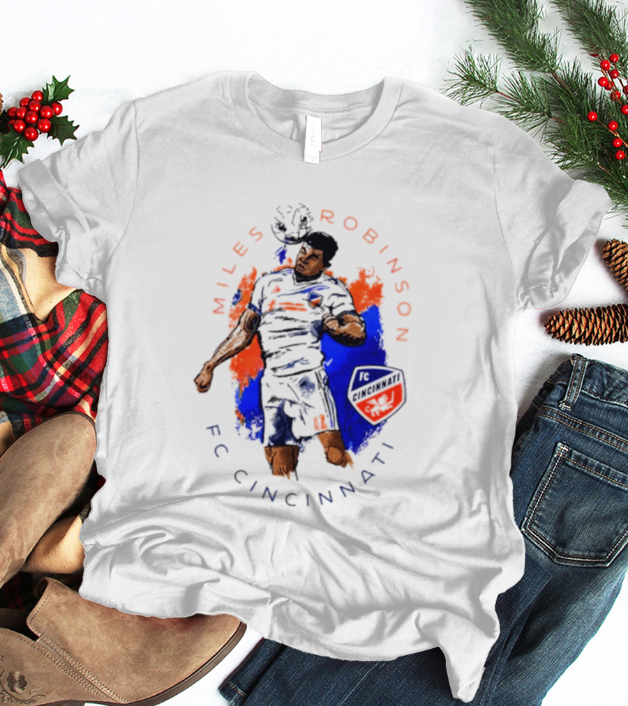Miles Robinson FC Cincinnati Player Make Your Mark T-Shirt