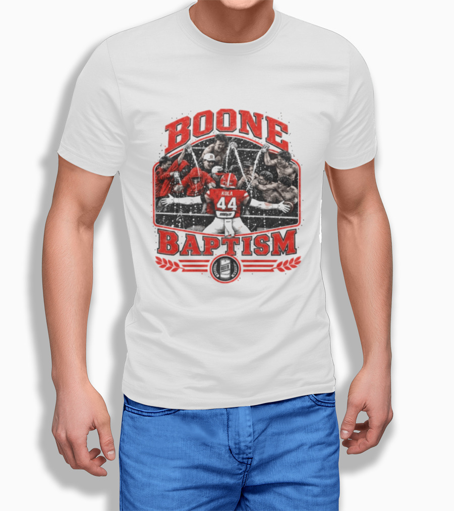 OSU Cowboy Football Boone Baptism Kola 44 T-Shirt